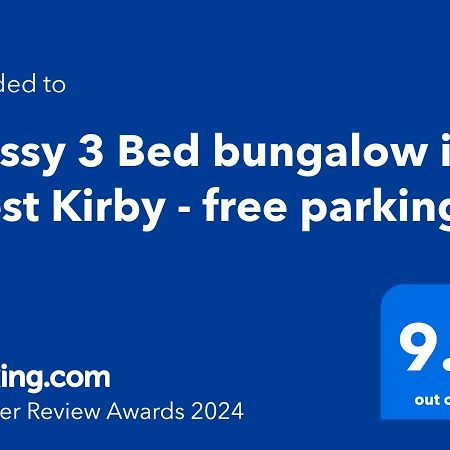 Cosy 3Bed Bungalow In West Kirby, Free Parking Frankby Exterior photo